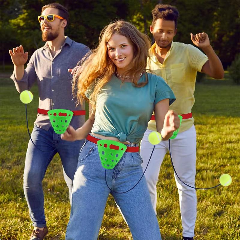 Outdoor Camping Games For Adults - Adult Swinging Ball Game Set Easy