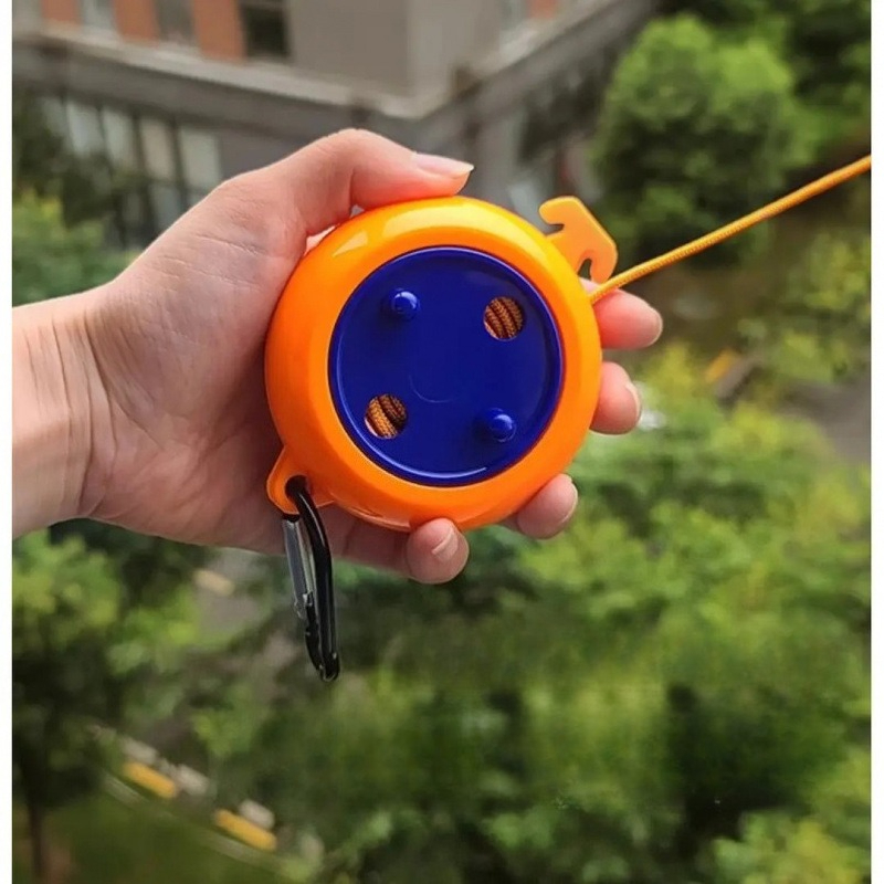 Camping Rope - 10M Retractable Travel Clothesline Laundry Drying
