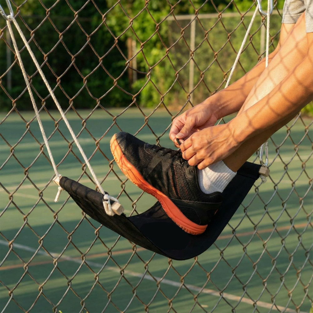 Outdoor Camping Hammock - Portable Foot Rest Stool For Outdoor