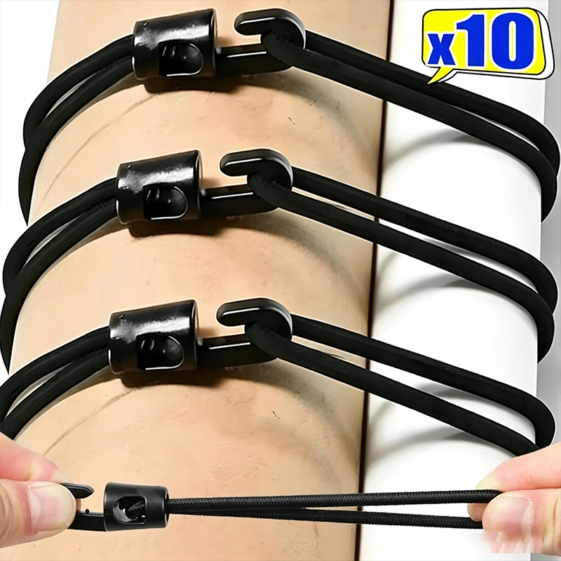 Camping Rope - Multifunctional Elastic Bungee Ropes with Hook
