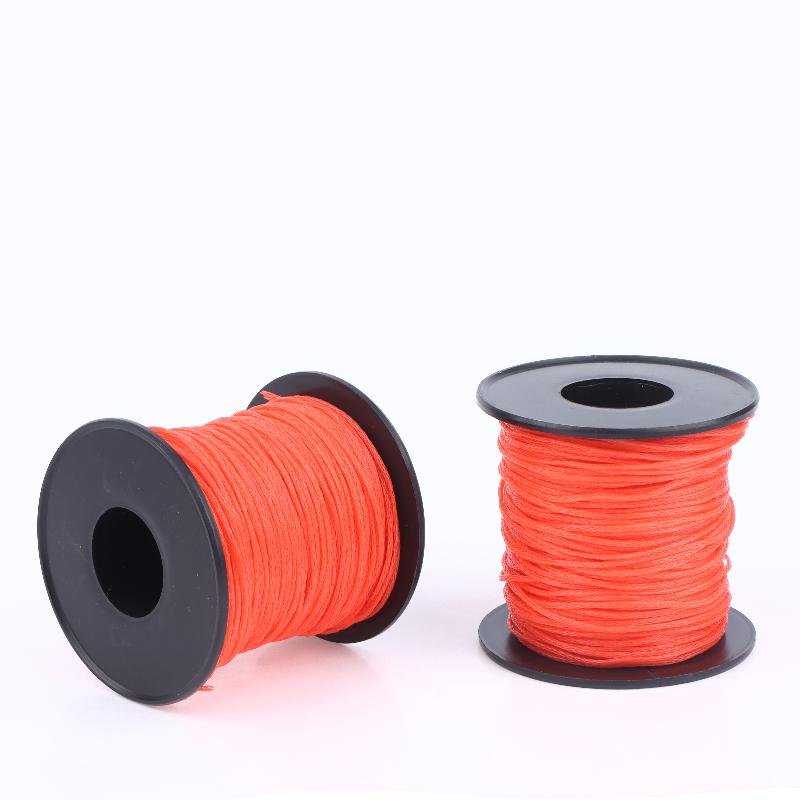 Camping Rope - 50M/Roll Red Marking Construction Line Mason