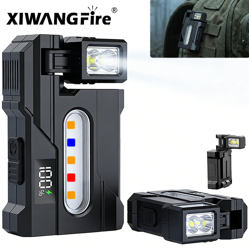 Headlamp - Multi-functional Ultra-Bright EDC Flashlight Rotating Head