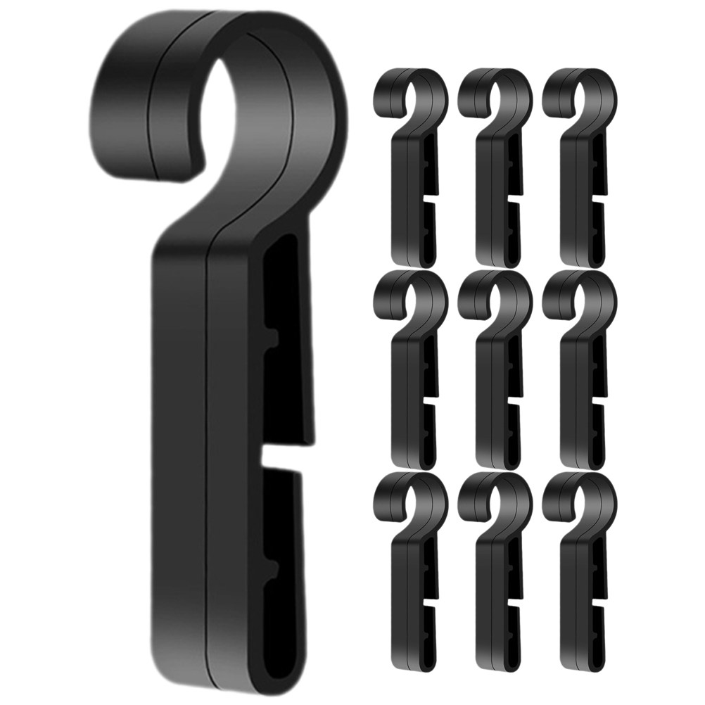 Headlamp - 100Pcs Light Holder Clips Secure Grip