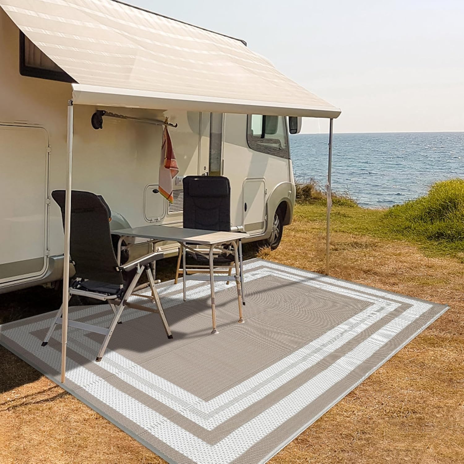 9x12 Outdoor Rug – Waterproof  - đánh giá và giá Outdoor Camping Rugs 9X12