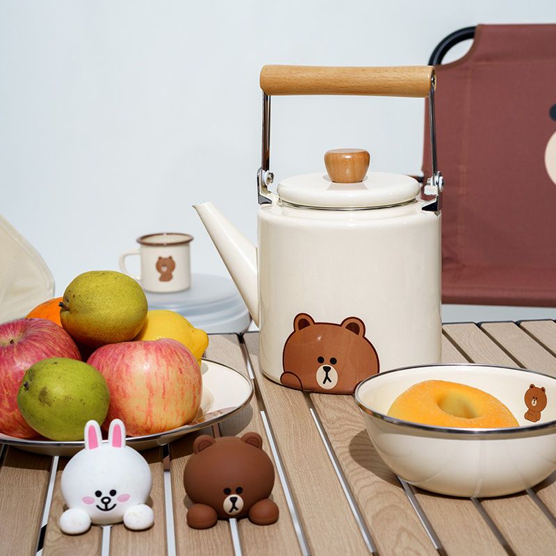 LINE FRIENDS Brown Cony Sally  - đánh giá và giá Outdoor Camping Korea
