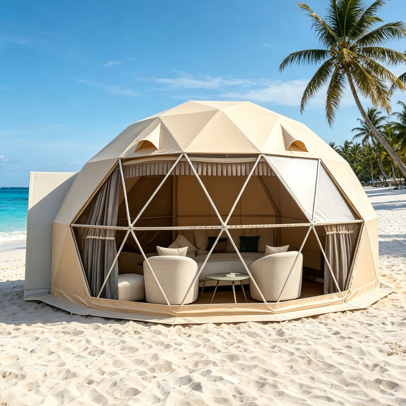 Luxury Glamping Dome House Geo - đánh giá và giá Outdoor Camping Dome