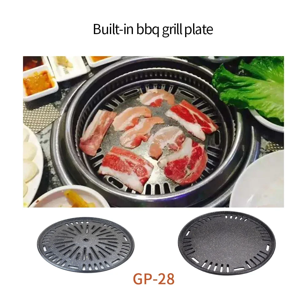 Aluminum round bbq plate non s - đánh giá và giá Outdoor Camping Korea