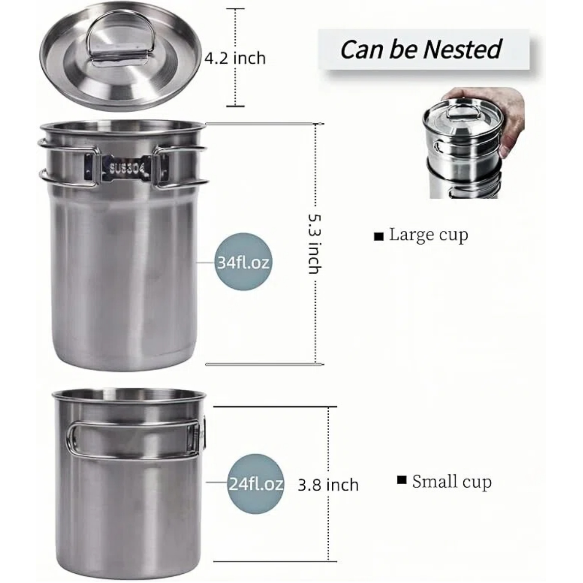 Foldable Camping Cups Mugs Cam - đánh giá và giá Outdoor Camping Outfit