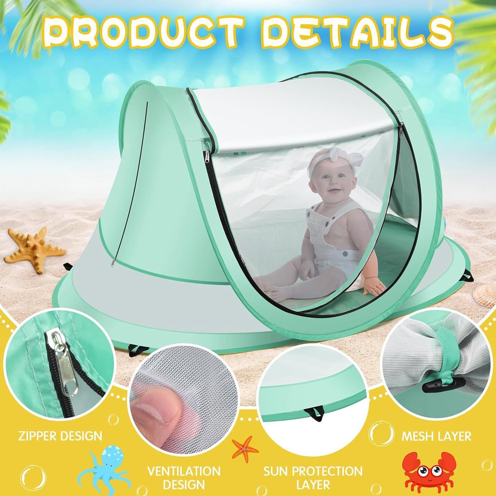 Toddler Beach Tent Outdoor Bab - đánh giá và giá Outdoor Camping Dome