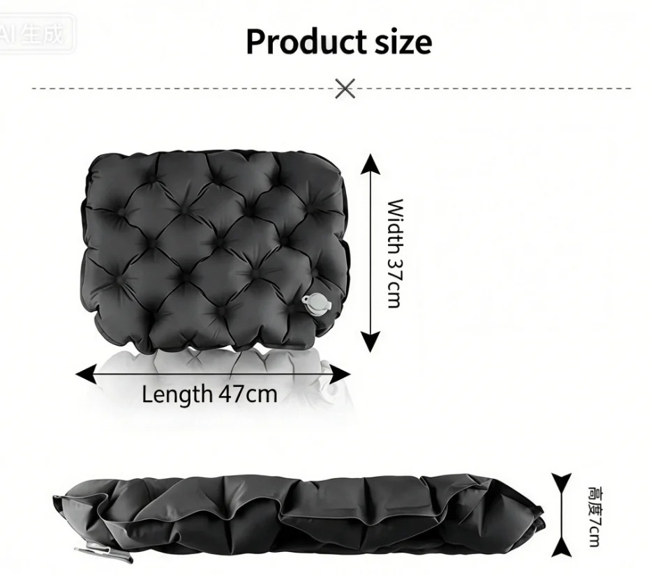 Portable Inflatable Seat Cushi - đánh giá và giá Outdoor Camping Rug Waterproof