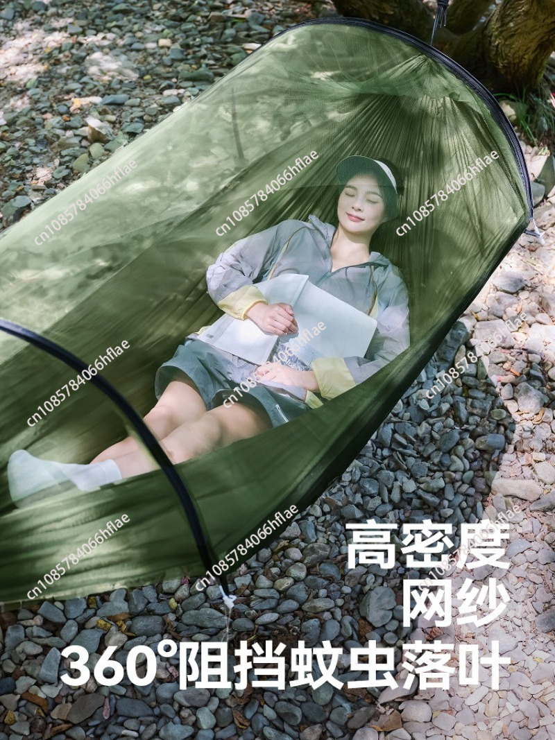 Hammock Outdoor Adult Anti-Mos - đánh giá và giá Outdoor Camping Hammock
