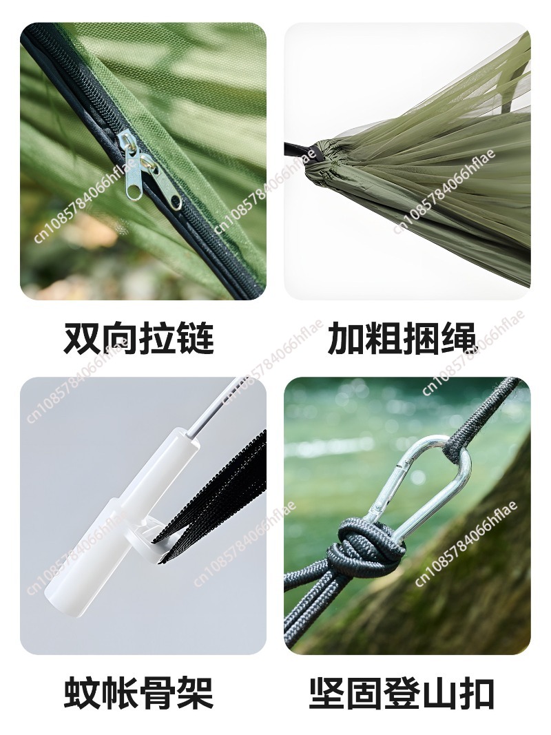 Hammock Outdoor Adult Anti-Mos - đánh giá và giá Outdoor Camping Hammock