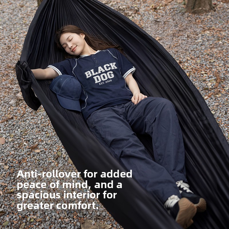 Black Dog Solid Color Parachut - đánh giá và giá Outdoor Camping Hammock