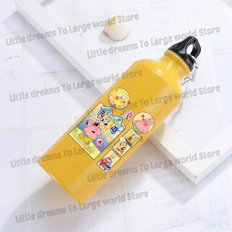 SpongeBobs Aluminum Water Bott - đánh giá và giá Outdoor Camping Anime