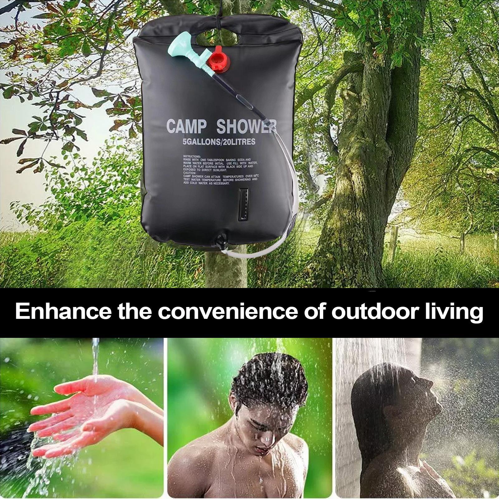 Outdoor Shower Bag Camping Wat - đánh giá và giá Outdoor Camping Hot Water Shower