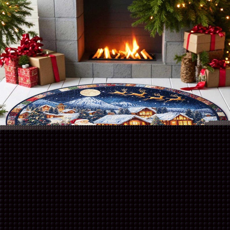 Santa Sleigh Christmas Round D - đánh giá và giá Outdoor Camping Ideas For Adults