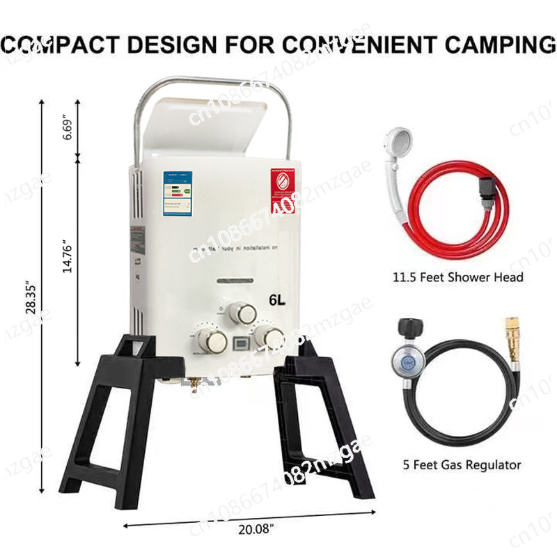 New Tankless Water Heater Outd - đánh giá và giá Outdoor Camping Hot Water Shower
