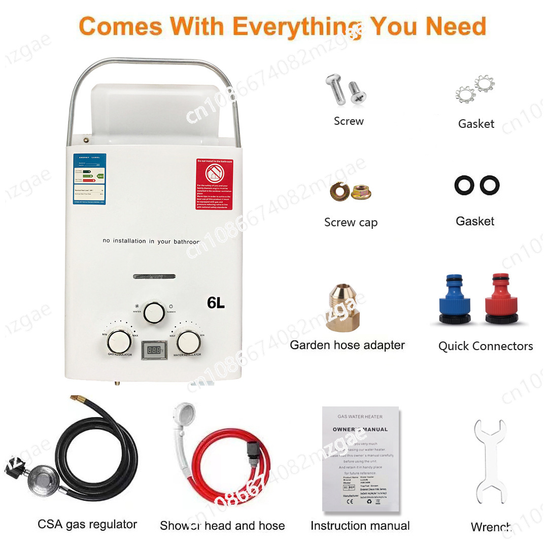 New Tankless Water Heater Outd - đánh giá và giá Outdoor Camping Hot Water Shower
