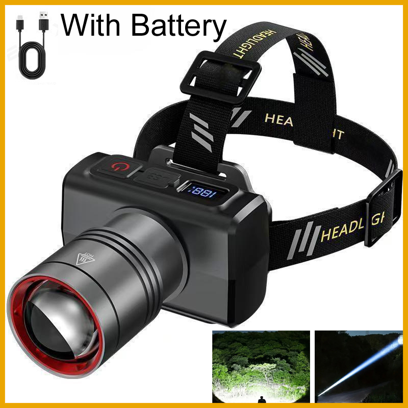 2026 LED digital Rechargeable  - đánh giá và giá Headlamp