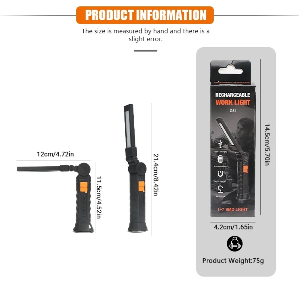 Portable COB LED Flashlight US - đánh giá và giá Outdoor Camping Adventure Lamp