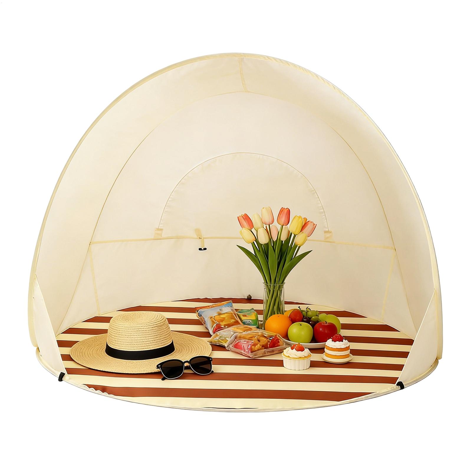 Portable Quick-opening Beach T - đánh giá và giá Outdoor Camping Dome