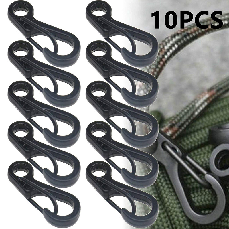 10 Cái/lốc Mini Móc Đa Năng Vò - đánh giá và giá Outdoor Camping Essential Gear