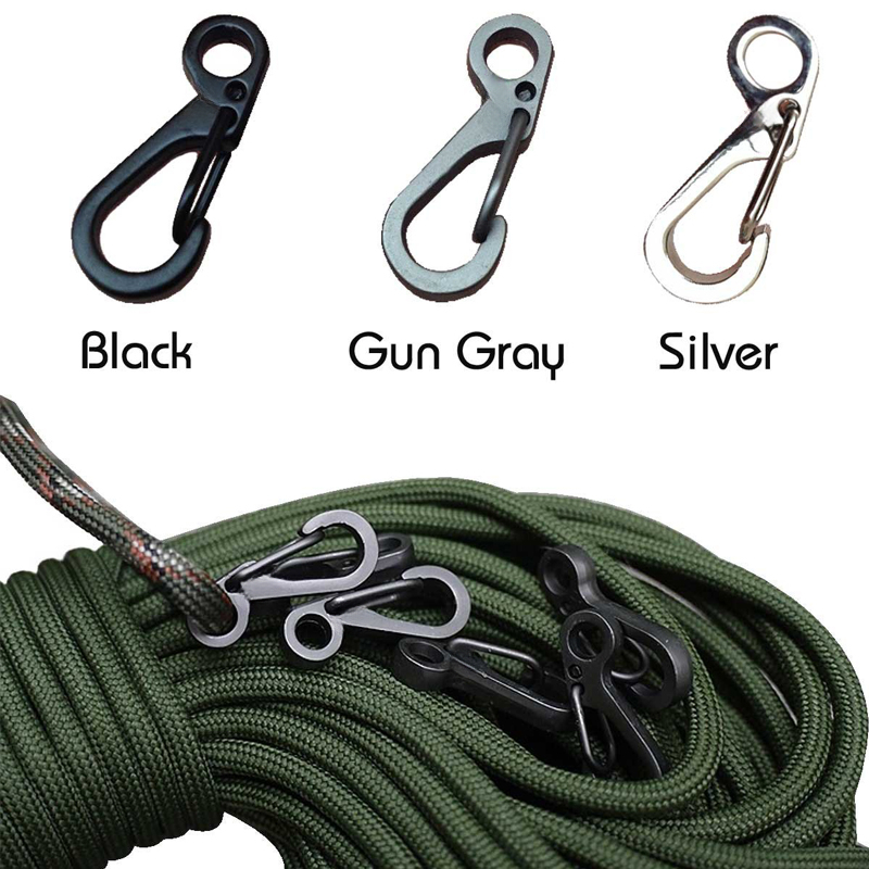 10 Cái/lốc Mini Móc Đa Năng Vò - đánh giá và giá Outdoor Camping Essential Gear