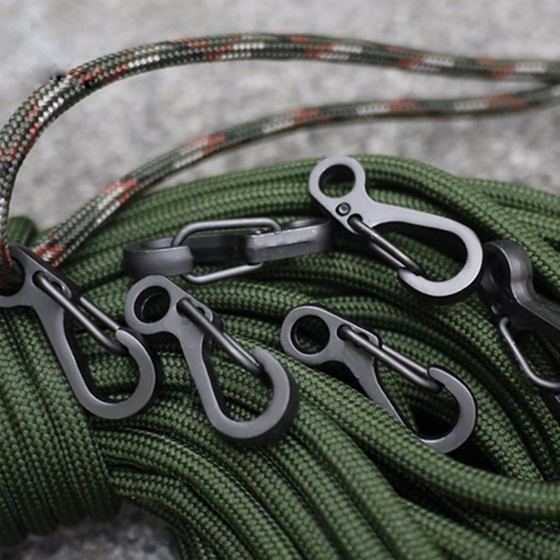10 Cái/lốc Mini Móc Đa Năng Vò - đánh giá và giá Outdoor Camping Essential Gear