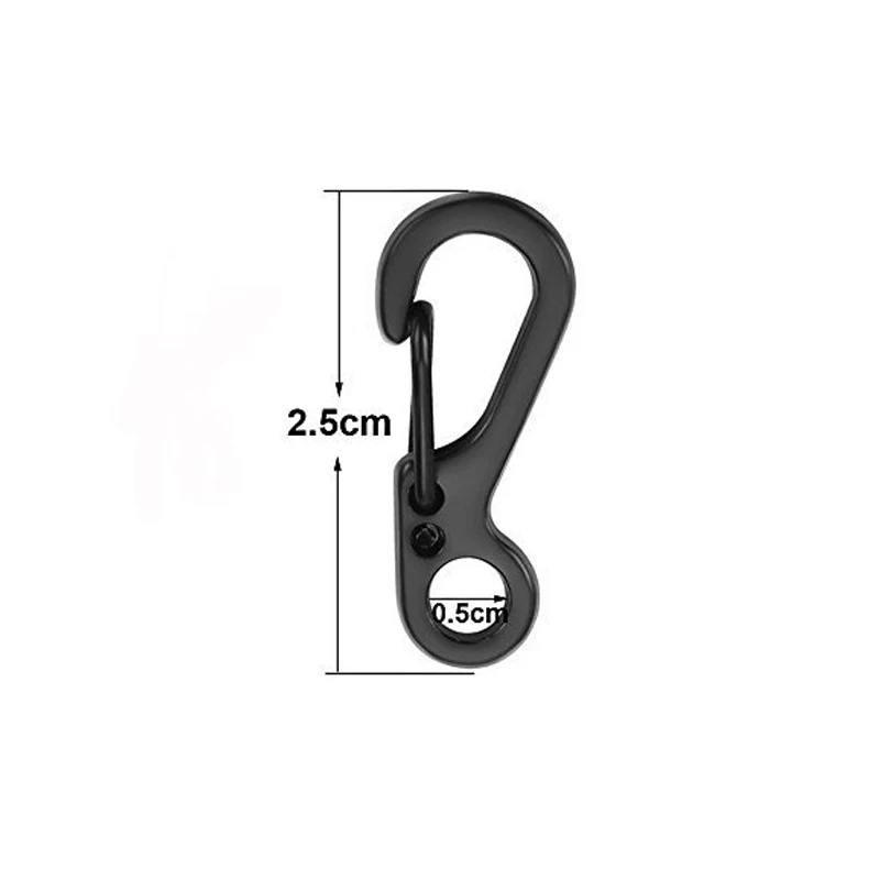 10 Cái/lốc Mini Móc Đa Năng Vò - đánh giá và giá Outdoor Camping Essential Gear