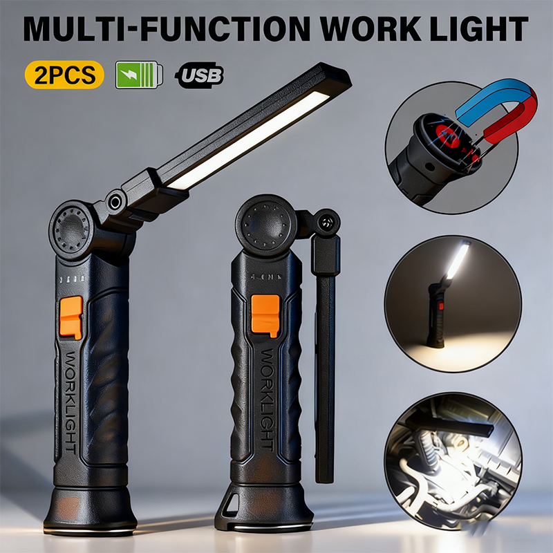 Portable COB LED Flashlight US - đánh giá và giá Outdoor Camping Adventure Lamp