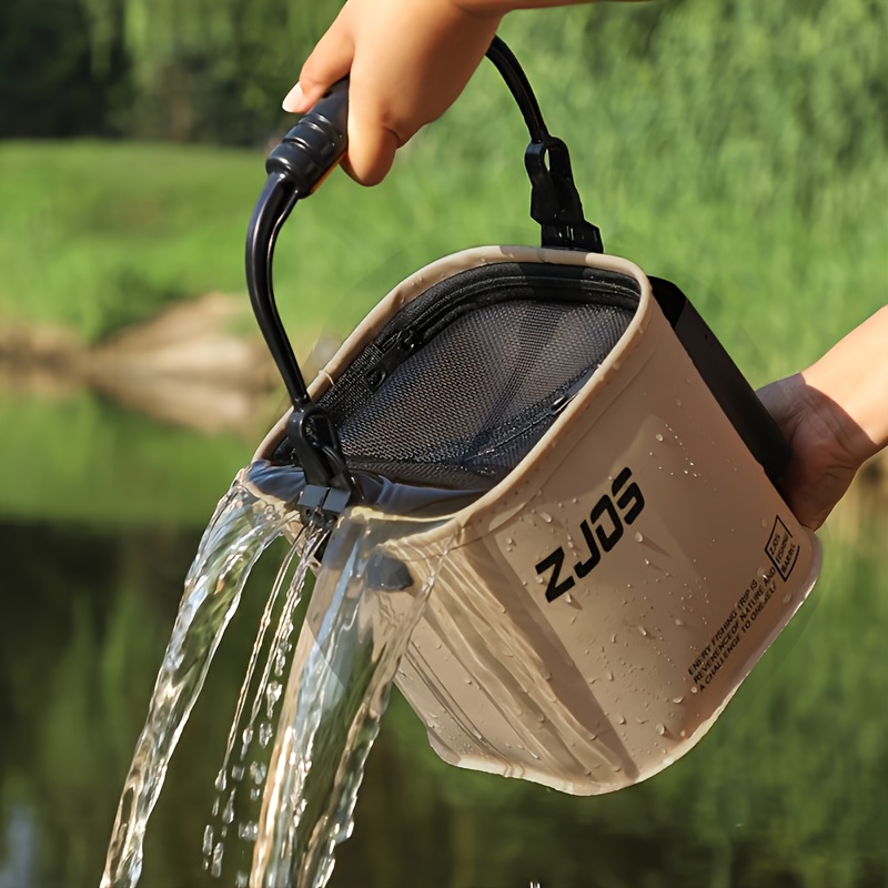 Portable Folding Bucket 8L/13L - đánh giá và giá Camping Rope