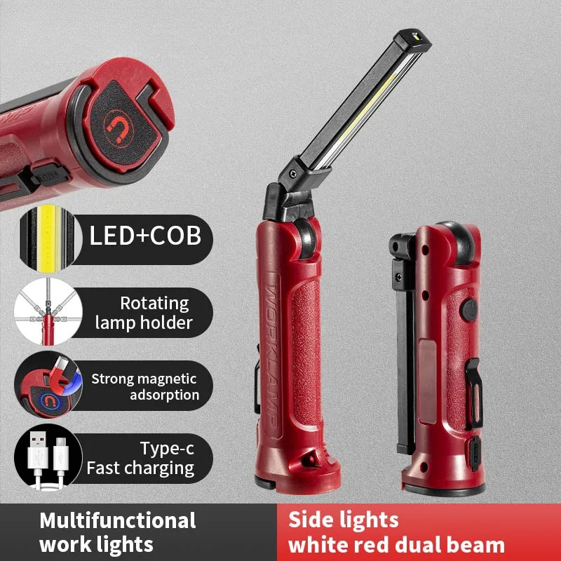 COB LED Work Light Rechargeabl - đánh giá và giá Outdoor Camping Adventure Lamp