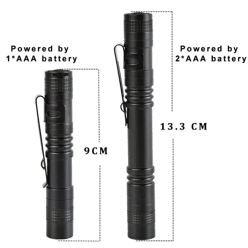Portable Mini LED Pen Flashlig - đánh giá và giá Outdoor Camping Adventure Lamp