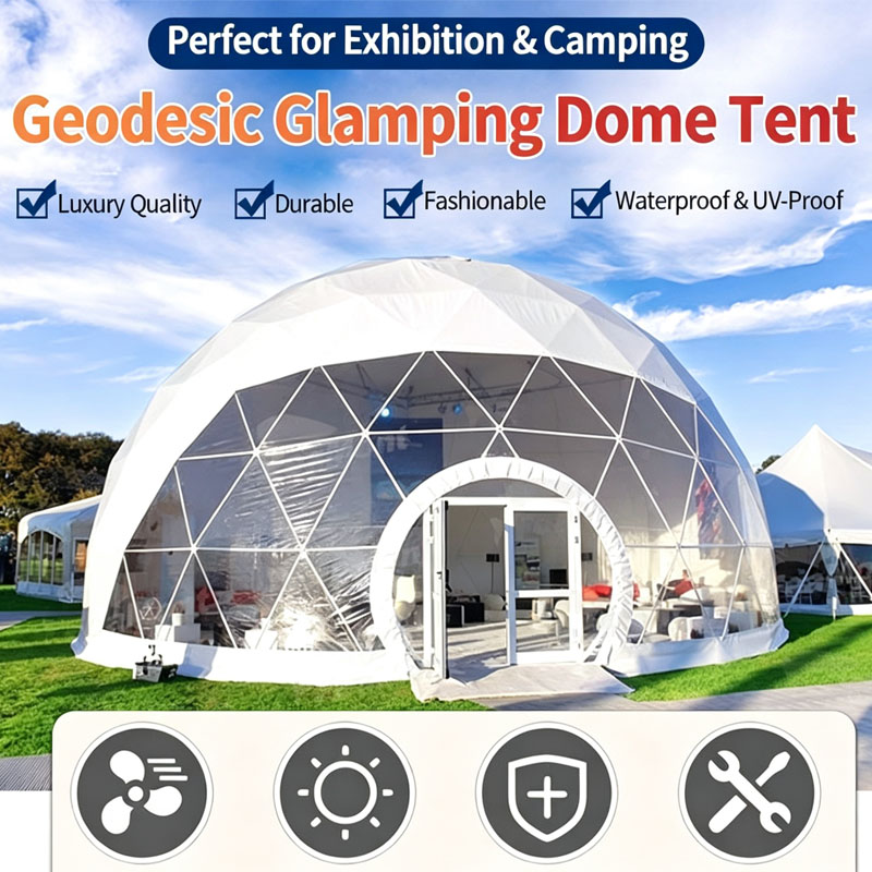 Prefabricated Glamping House G - đánh giá và giá Outdoor Camping Dome