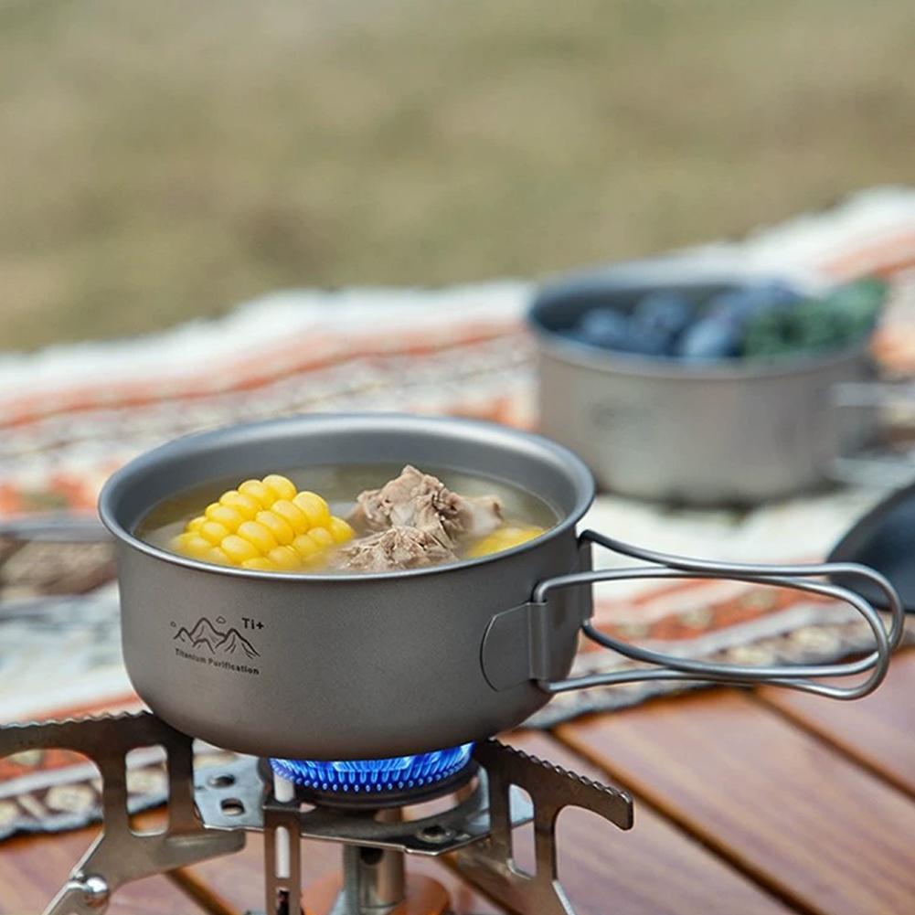 Outdoor Titanium Camping Pot P - đánh giá và giá Outdoor Camping Korea