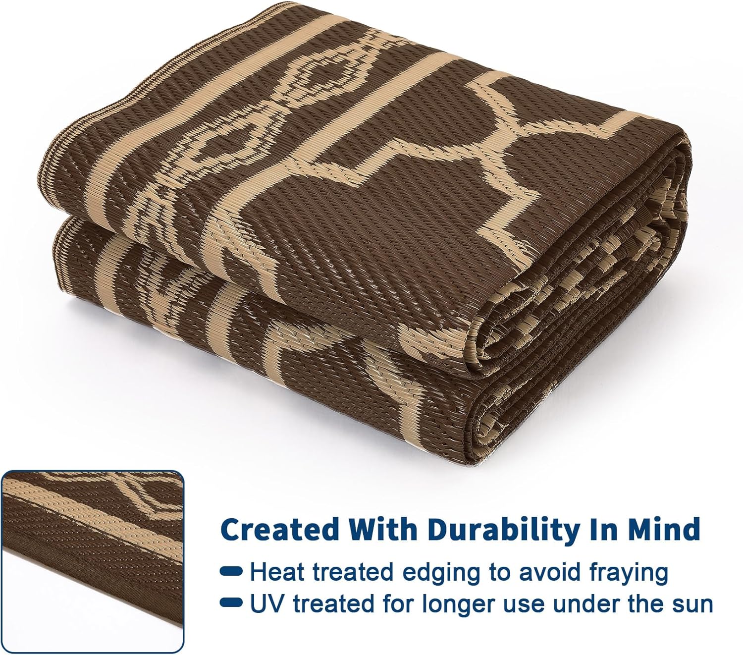 9x12 Reversible Outdoor Patio  - đánh giá và giá Outdoor Camping Rugs 9X12