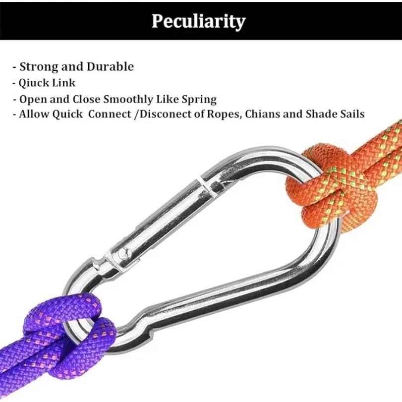 Mini Carabiner Alloy Survival  - đánh giá và giá Outdoor Camping Essential Gear