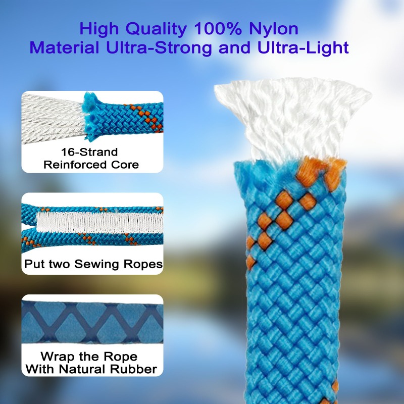 1pc Heavy-Duty Nylon Suspensio - đánh giá và giá Camping Rope