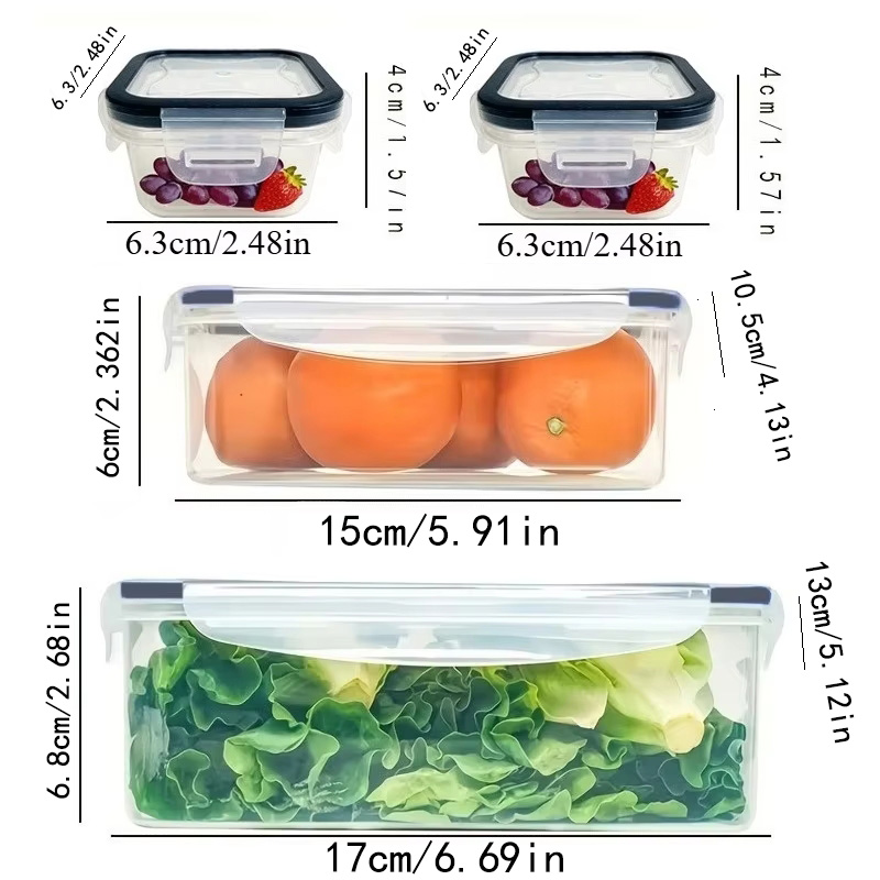 8Pcs Set Includes 4 Containers - đánh giá và giá Outdoor Camping Outfit