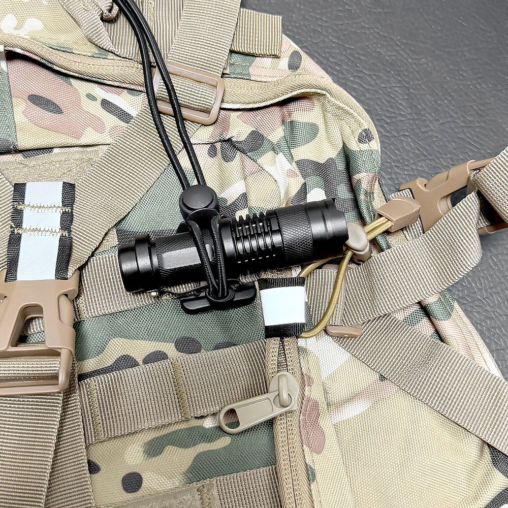 Flashlight Clip Outdoor Backpa - đánh giá và giá Camping Rope