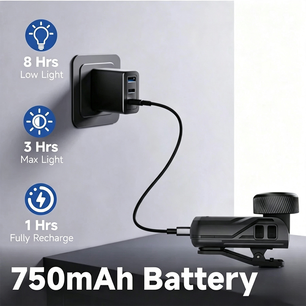 K370 EDC Flashlight USB Rechar - đánh giá và giá Headlamp