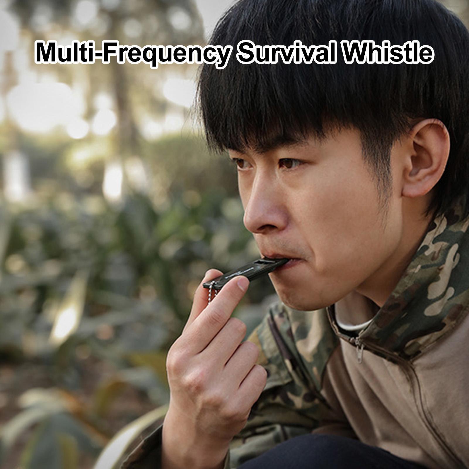 1PCS 3-Frequency Whistle High  - đánh giá và giá Outdoor Camping Essential Gear