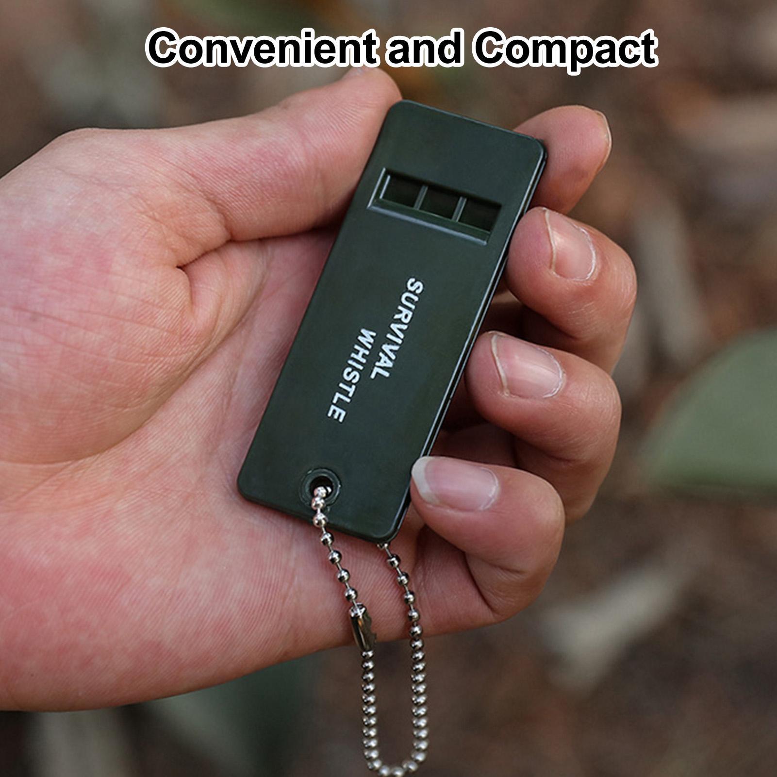 1PCS 3-Frequency Whistle High  - đánh giá và giá Outdoor Camping Essential Gear