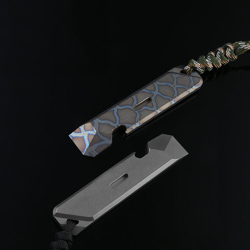 EDC Hợp Kim Titan Xà Beng Dụng - đánh giá và giá Outdoor Camping Essential Gear