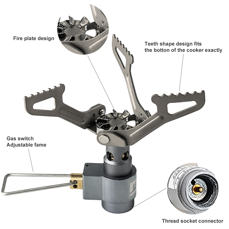 BRS Outdoor Gas Stove Mini Cam - đánh giá và giá Outdoor Camping Heater For Tent
