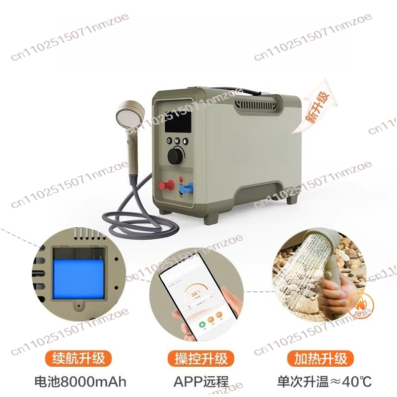 Outdoor Thermostatic Water Hea - đánh giá và giá Outdoor Camping Hot Water Shower