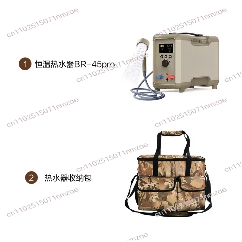 Outdoor Thermostatic Water Hea - đánh giá và giá Outdoor Camping Hot Water Shower