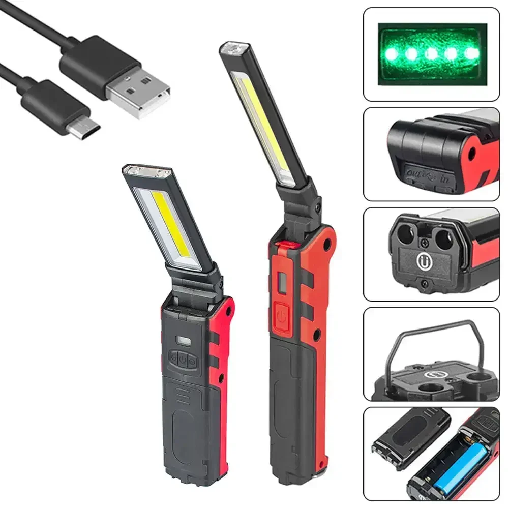 Dimmable COB LED Work Light US - đánh giá và giá Outdoor Camping Adventure Lamp
