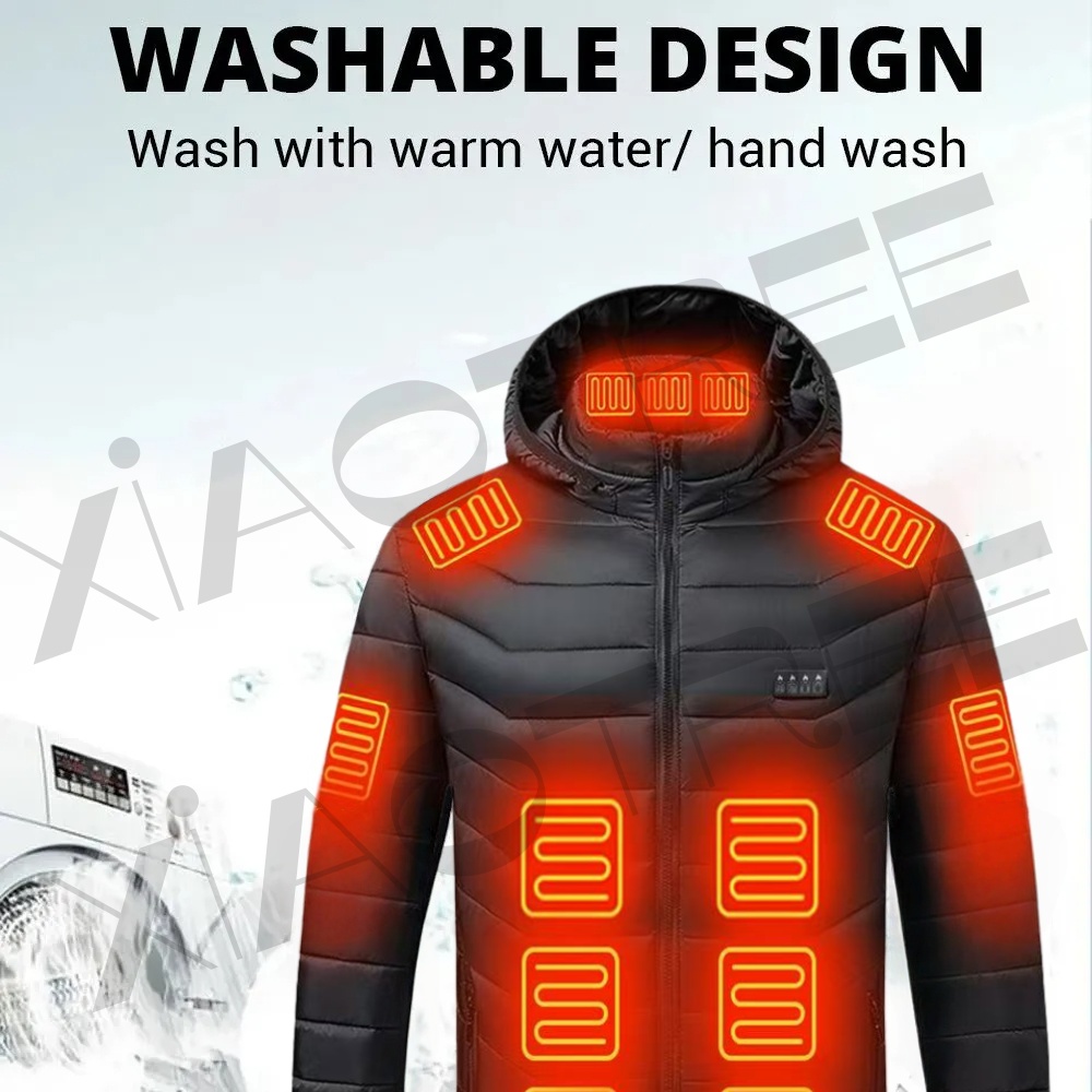 28 Areas Men Women's Heating J - đánh giá và giá Outdoor Camping Outfit