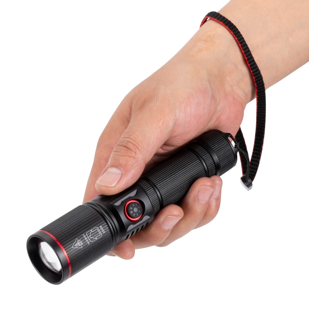 Powerful LED Flashlight Type C - đánh giá và giá Camping Rope